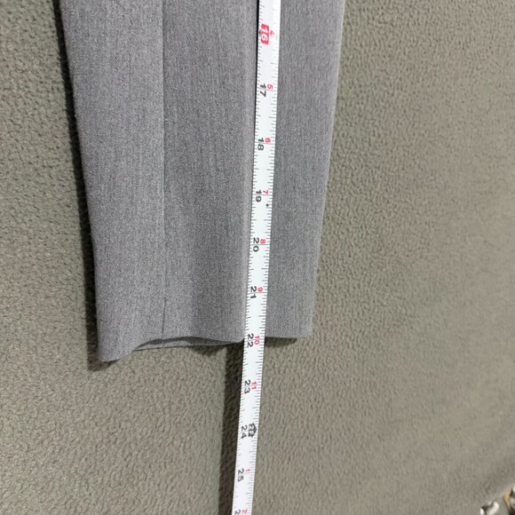 LILYSILK Gray Double Breasted Blazer Gold Buttons Women’s XL Silk Lined - Picture 9 of 9